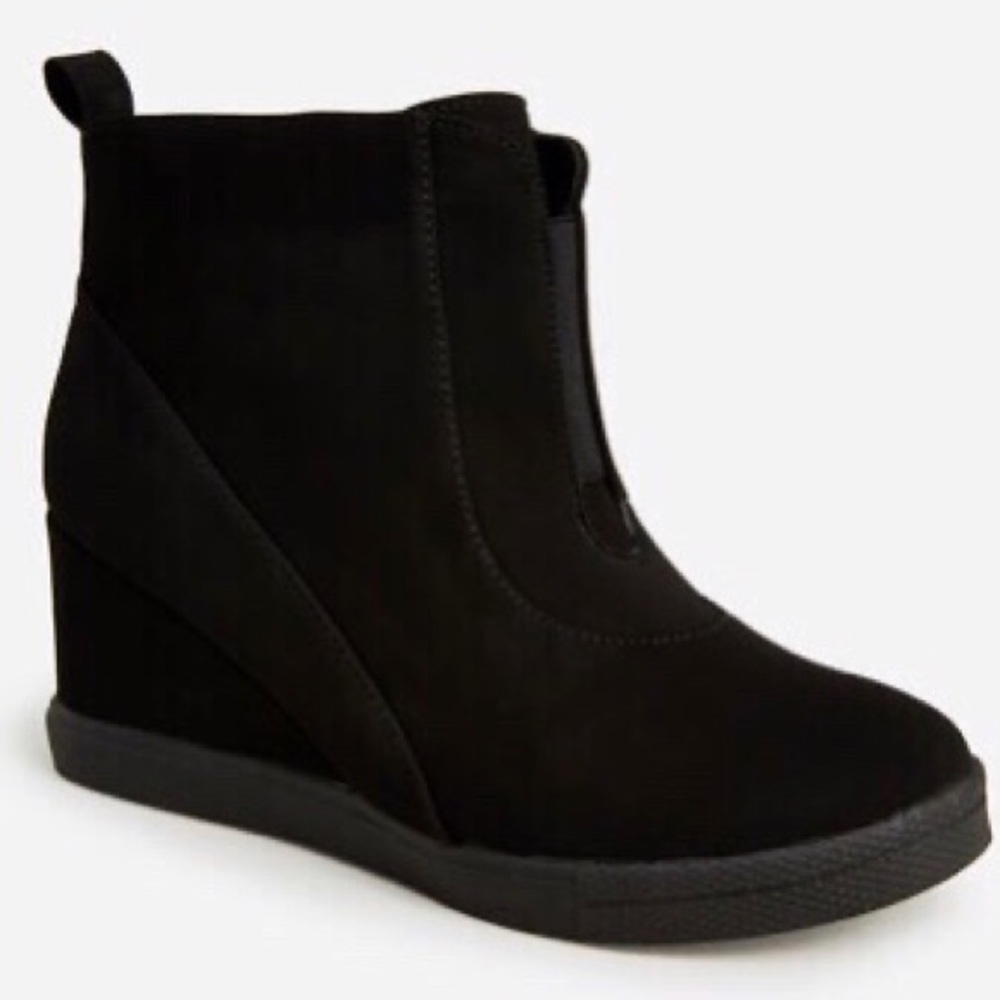 Boots Wedged Heel